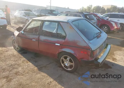 1989 Plymouth Horizon Expo z USA, uszkodzony, nr VIN 1P3BL18D0KY431472